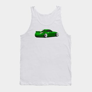 Green Nissan 350z Tank Top